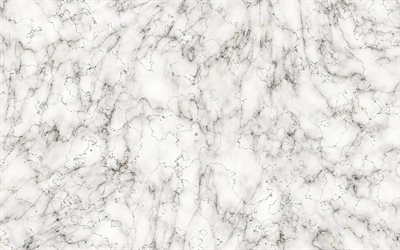 texture de marbre blanc, 4k, fond de marbre blanc, texture de marbre, texture de pierre, fond de pierre blanche, marbre