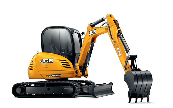 Excavator, JCB 8050 RTS, Mini excavator, special machinery, construction machinery