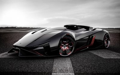 Lamborghini Diamante Concept, 2017, Supercar, voiture de course, hypercar, Lamborghini