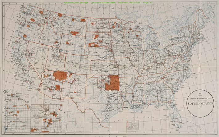 Mapa dos EUA, Retro-NOS Mapa, mapa dos estados americanos, mapa dos EUA, Am&#233;rica Do Norte, retro mapa, EUA