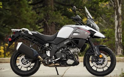 4k, Suzuki V-Strom 1000, enduro, 2018 bikes, superbikes, adventure motorcycle, Suzuki