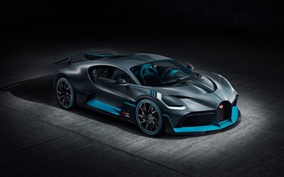Bugatti Divo, 2019, 4k, de luxe, voiture de course, vue de face, la nouvelle hypercar, su&#233;dois des voitures de sport, Bugatti