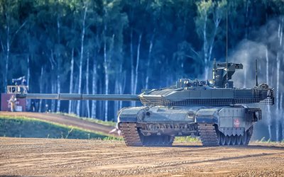 t-90 main battle tank, modernisierten russischen panzer, moderne gepanzerte fahrzeuge, russland, panzer