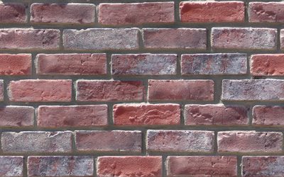 brown brickwall, close-up, brown tijolos, id&#234;ntico tijolos, tijolos texturas, brown parede de tijolos, tijolos, parede, brown tijolos de fundo