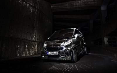 Smart ForTwo, Disco Ball, tuning Smart, unusual cars