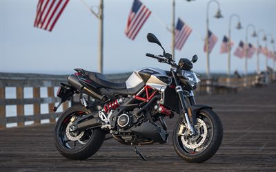 Aprilia Shiver 900, 2018, sportbike, nya motorcyklar, Aprilia