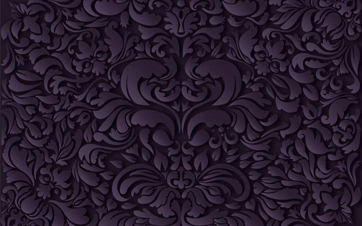 violetti kukka rakenne, vintage rakenne, luxury vintage tausta, retro tekstuuri kukkia, vintage koriste tekstuuri
