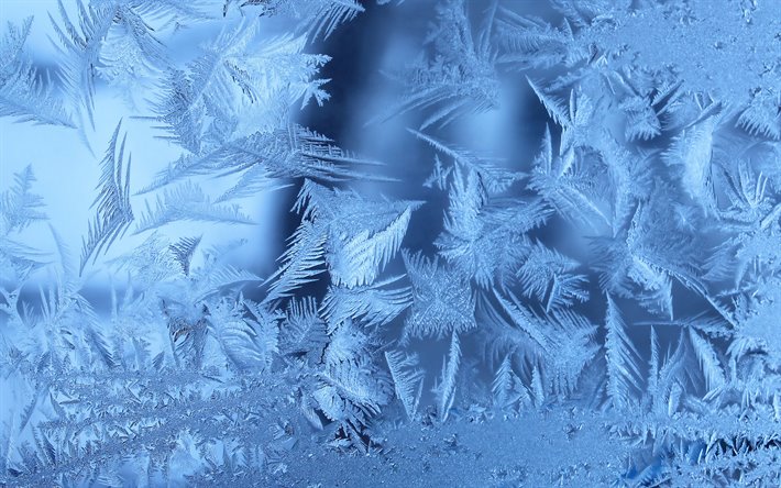 霜ガラス, 霜パターン, 青霜backgrund, 霜質感, 氷パターン, 青backgrunds, 霜パターンをガラス