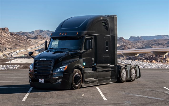 Freightliner Cascadia, tracteurs, 2020 camions, GRUES, transport de fret, 2020 Freightliner Cascadia, les camions am&#233;ricains, Freightliner