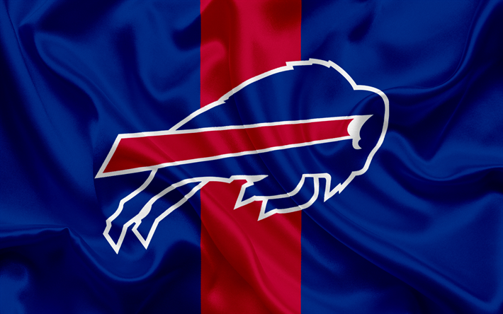 Les Buffalo Bills, le logo, l&#39;embl&#232;me de la Ligue Nationale de Football, la NFL, &#233;tats-unis, le football Am&#233;ricain, le Nord de la Division