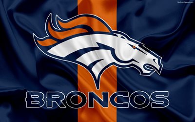 Denver Broncos, logo, emblem, National Football League, NFL, Denver, USA, American football, Northern Division