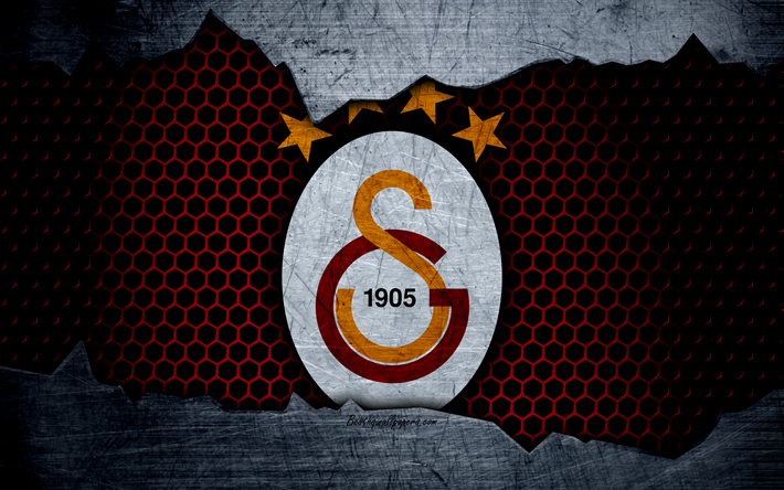 Download wallpapers Galatasaray, 4k, logo, Super Lig ...