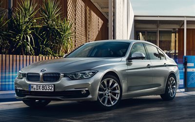 BMW 3-series, 2017 cars, 330e, F30, hybrid, german cars, BMW