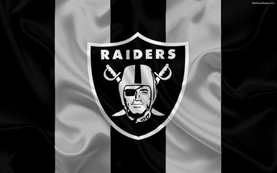 Oakland Raiders, American football, logo, emblem, National Football League, NFL, Oakland, California, USA