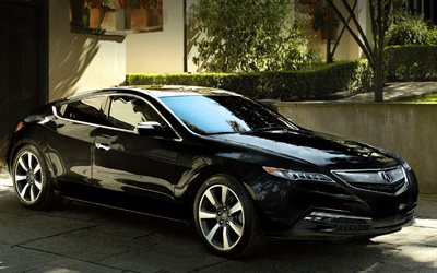 Acura Ilx, 2018 cars, luxury cars, black Ilx, japanese cars, Acura