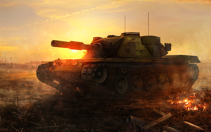Download Wallpapers Mbt 70 Wot Tanks Kpz 70 World Of