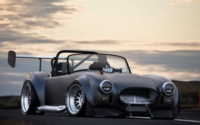 Shelby Cobra, supercars, tuning, voitures r&#233;tro, tunned Cobra Shelby
