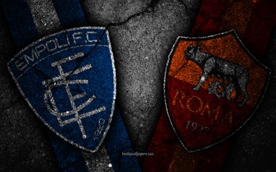 empoli vs roma, runde 8, serie a, italien, fu&#223;ball, empoli fc, roma, fc, italienische fu&#223;ball-club as roma
