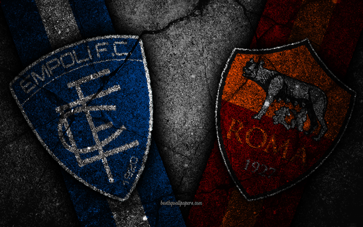 Empoli vs Roma, Rodada 8, Serie A, It&#225;lia, futebol, Empoli FC, Roma FC, italiano de futebol do clube, As Roma