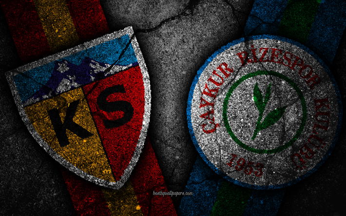 Kayserispor vs Rizespor, Rodada 8, Super Liga, A turquia, futebol, Kayserispor FC, Rizespor FC, turco futebol clube