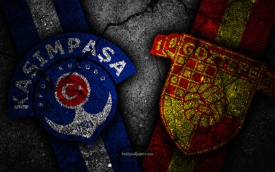 Kasimpasa vs G&#246;ztepe, Rotondo 8, Super Lig, Turchia, il calcio, il Kasimpasa FC, G&#246;ztepe FC, calcio, squadra di calcio turco