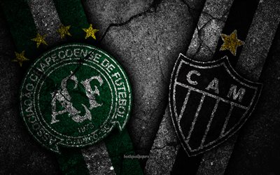 Chapecoense vs Atletico Mineiro, Kierros 28, Serie, Brasilia, jalkapallo, Chapecoense FC, Atletico Mineiro FC, brasilialainen jalkapalloseura