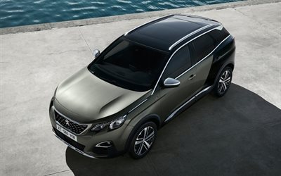 peugeot 3008 gt, 2016, crossovers, new 3008