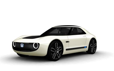 Honda Sports EV Concept, 4k, 2017 cars, concept cars, Honda