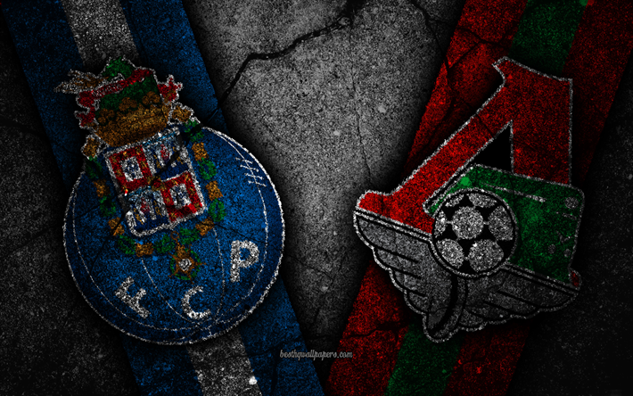 Porto vs Lokomotiv de Mosc&#250;, de la Liga de Campeones, Fase de grupos de la Ronda 4, creativo, Porto FC Lokomotiv Mosc&#250; FC, piedra negra