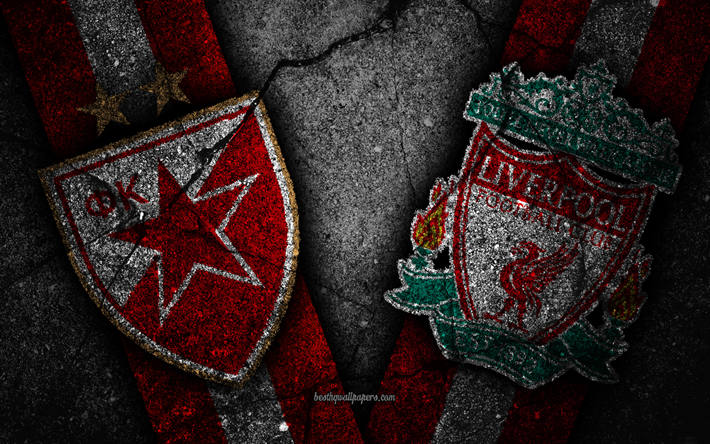 النجم الأحمر plaza زفيزدا vs ليفربول, دوري أبطال أوروبا, مرحلة المجموعات, الجولة 4, الإبداعية, النجم الأحمر plaza زفيزدا FC, ليفربول, الحجر الأسود