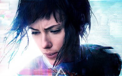 Ghost in the Shell, 4K, 2017 movie, Scarlett Johansson