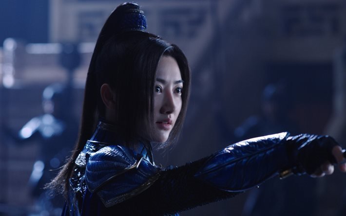 The Great Wall, Commander Lin Mei, 4K, 2016, actress, Tian Jing