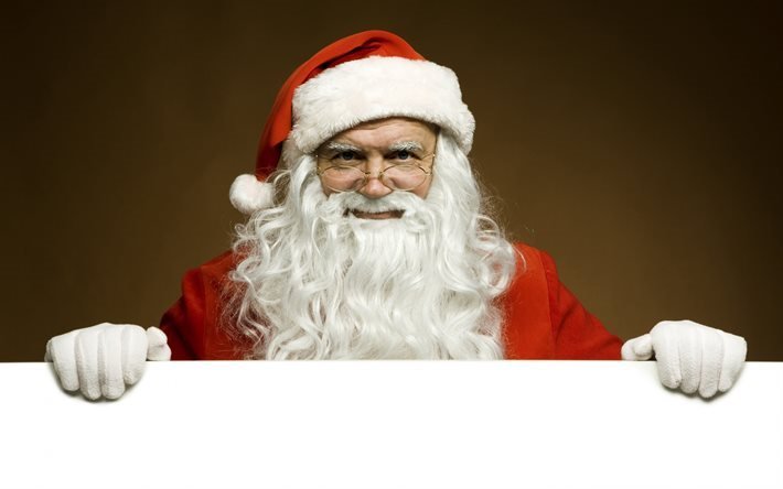 Santa Claus, Christmas, New Year