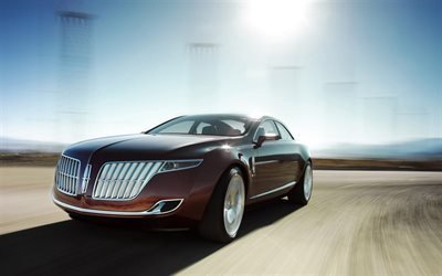 Lincoln MKR, 2016, luxe, voitures, rouge Lincoln