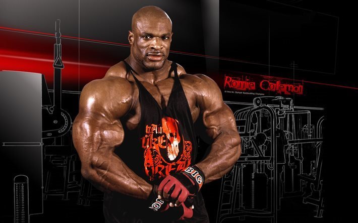 Download wallpapers Ronald Coleman, Bodybuilder, inflated muscles,  bodybuilding, muscle for desktop free. Pictures for desktop free