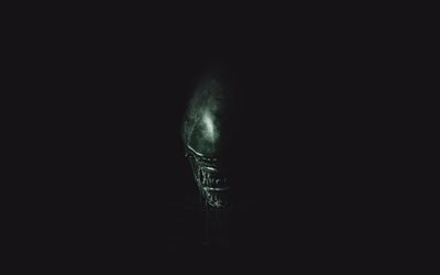 Alien estar de acuerdo, 4k, cartel, 2017 Pel&#237;cula, ficci&#243;n