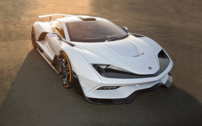 Aria FXE, 2019, Hybridi, urheilu coupe, Hypercar, kilpa-auto, Aria