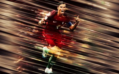 Pepe, Portogallo nazionale di calcio, calciatore portoghese, difensore, arte creativa, Portogallo, calcio, Kepler Laveran Lima Ferreira