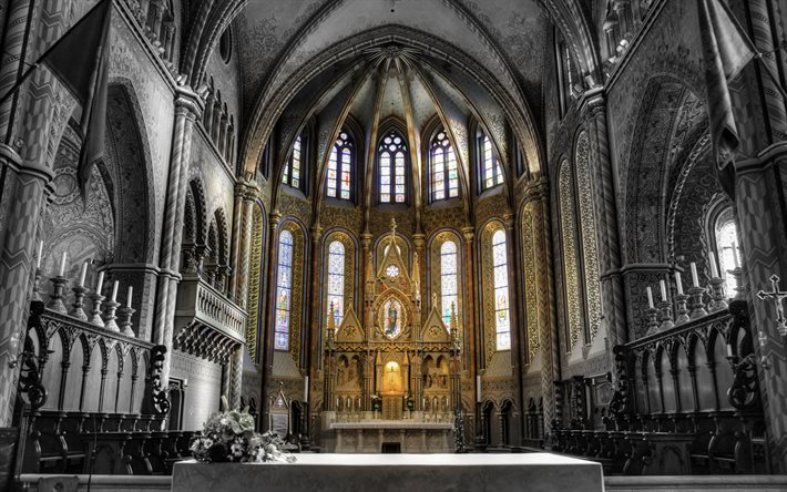 Matthias-kirkko, Budan taivaaseenastumisen kirkko, Budapest, Budan kruunajaiskirkko, roomalaiskatolinen kirkko, Unkari