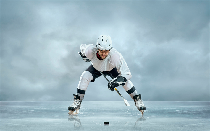 hockey, concetti, ghiaccio, hockey stadium, sport invernali, giocatore di hockey