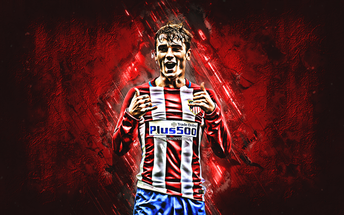 Download wallpapers Antoine Griezmann, grunge, french footballers ...