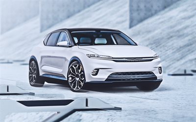 Chrysler Airflow Concept, studio, 2022 cars, electric cars, american cars, 2022 Chrysler Airflow, Chrysler