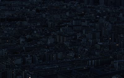 4k, stadtbild textute -, geb&#228;ude -, dunkelheit, nacht, stadt, stadtansichten