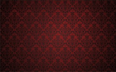 floral pattern, red background, floral red texture, seamless floral pattern