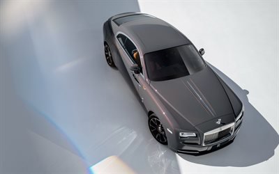 Rolls-Royce Wraith, 4k, 2018 voitures, Luminaire de la Collection, tuning, Rolls-Royce