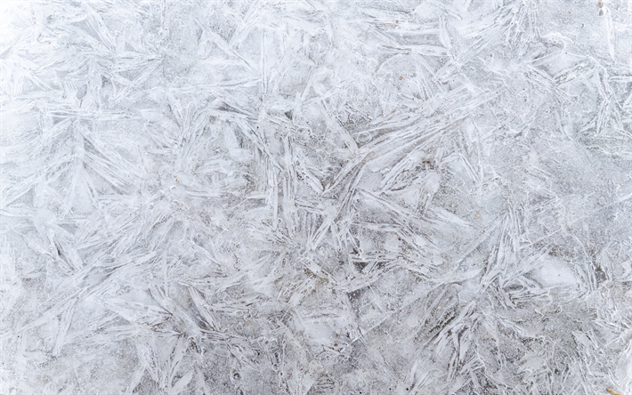 白い氷の質感, 4k, マクロ, 白い氷の背景, 氷, 冷凍水質感, 白い氷, 氷の質感, 北極質感