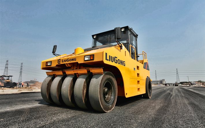 LiuGong  626R, road rollers, 2021 rollers, construction machinery, special equipment, rollers, construction equipment, LiuGong, HDR