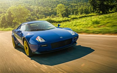 MAT New Stratos, 4k, supercars, 2018 cars, motion blur, highway