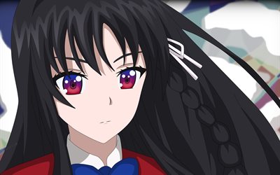 Suzune Horikita, 4k, protagonista, manga, Voc&#234;-Zitsu, Horik Virou Suzune, Voc&#234;-Zitsu s&#233;rie