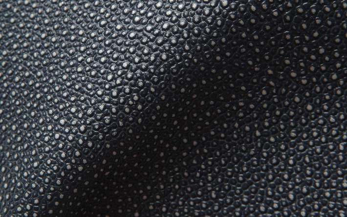 cinza textura de couro, 4k, texturas de couro, ondulado couro de fundo, planos de fundo cinza, couro fundos, macro, couro